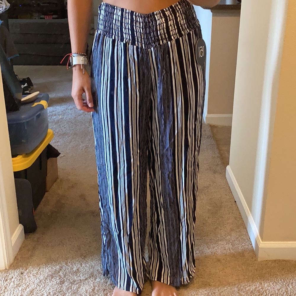 one5one stripped pants